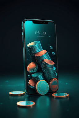 Telefon cu aplicația Zizobet Casino